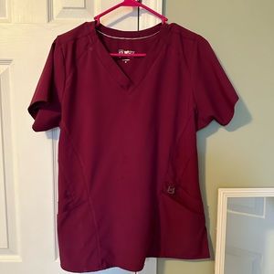 WonderWink maroon scrubs size medium